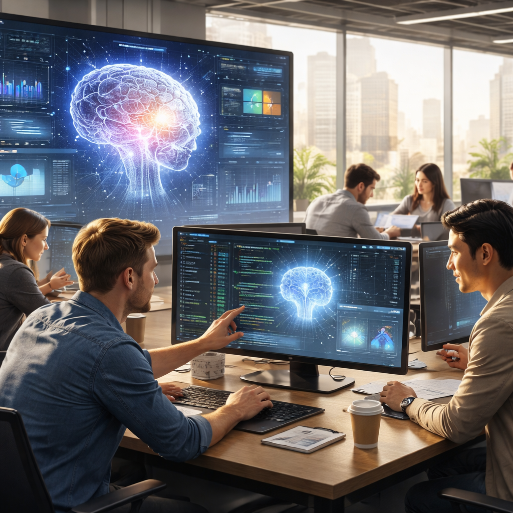 Developers using AI for software testing analytics