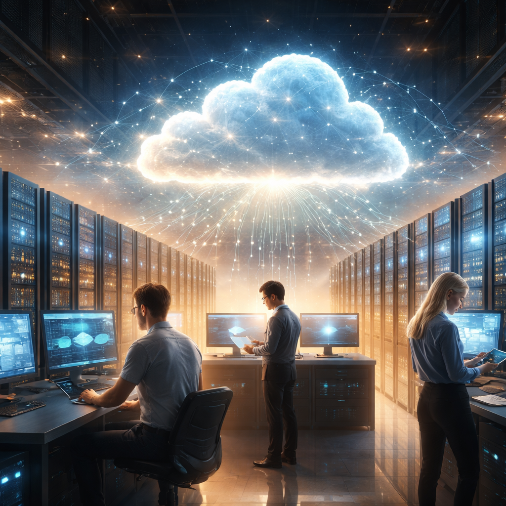Modern cloud infrastructure visualisation