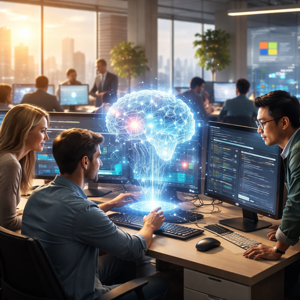 AI revolution in software development visualisation