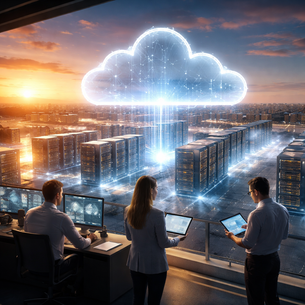 AI-driven cloud analytics visualisation