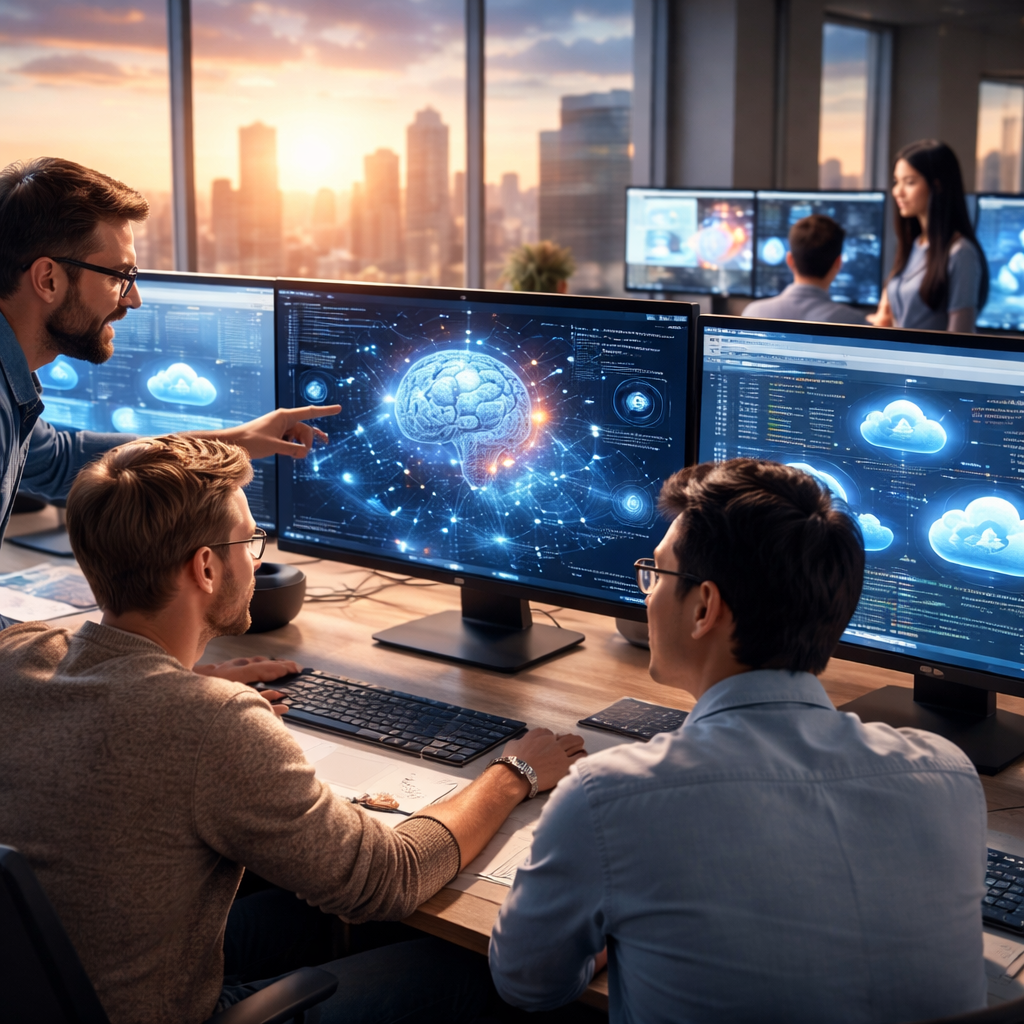 AI improving cloud scalability