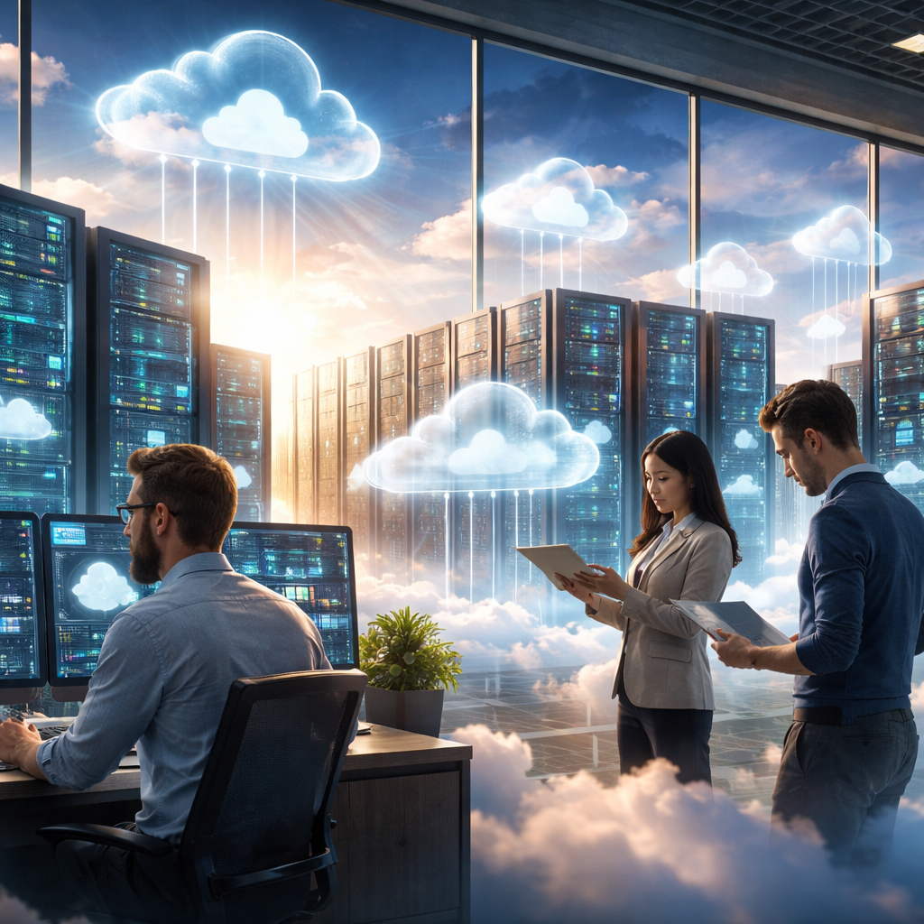 Cloud infrastructure architecture diagram for Australian enterprises