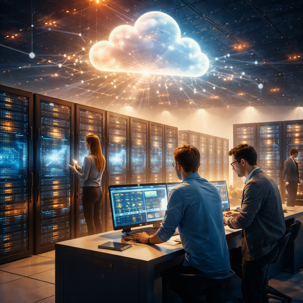 Cloud infrastructure strategy illustration for Australian businesses