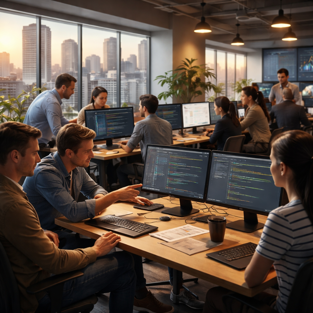 IT outsourcing risk governance illustration