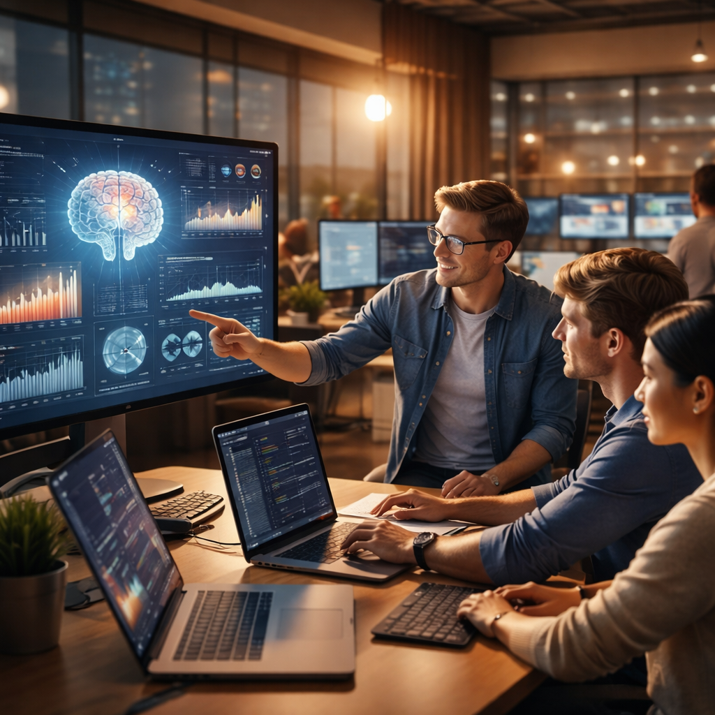 AI in Software Development predictive analytics illustration for Australian engineering teams