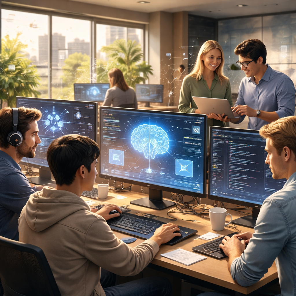 AI in API development illustration