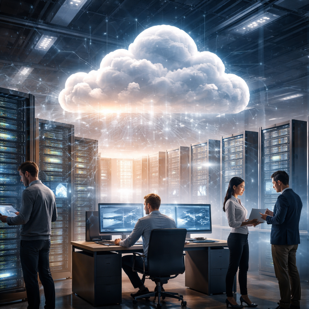Modern data centre representing 2026 cloud infrastructure