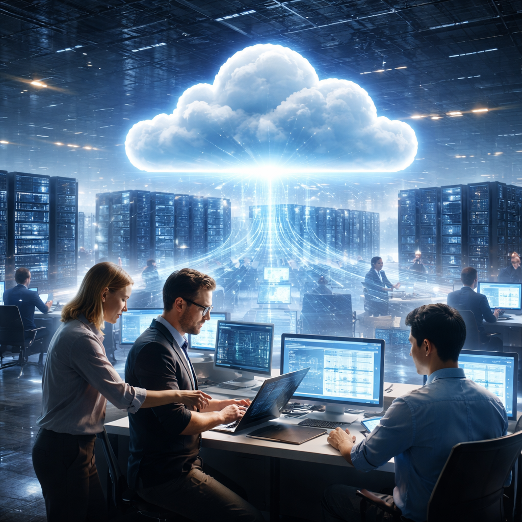Cloud infrastructure strategy illustration for Australian organisations in 2026