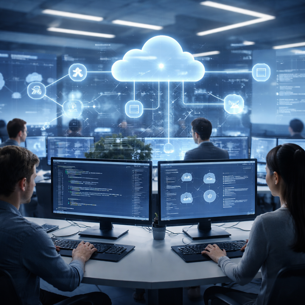 Architectural diagram representing 2026 .NET cloud-native solutions in Australia