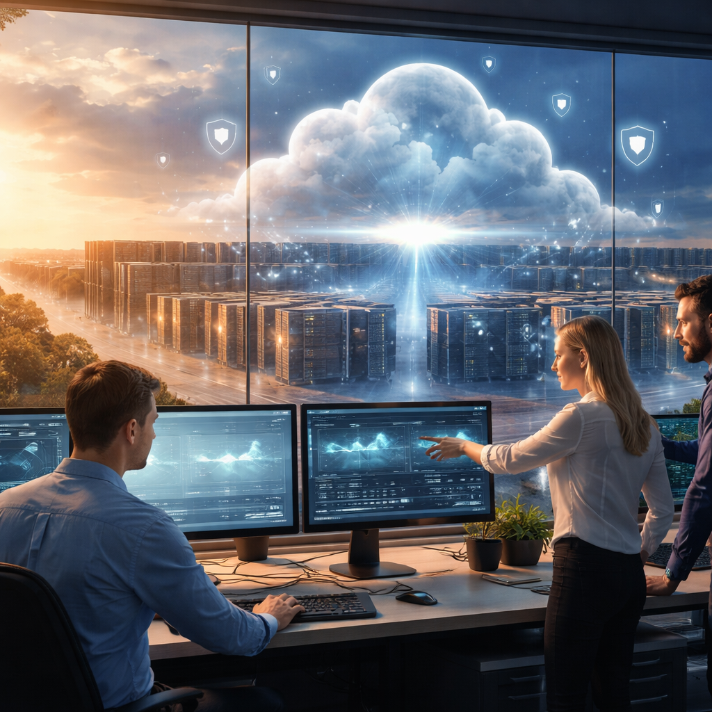 Cloud infrastructure services architecture visualisation