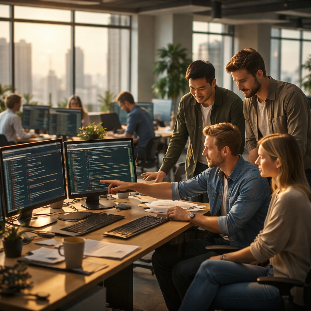 Australian small business IT outsourcing illustration