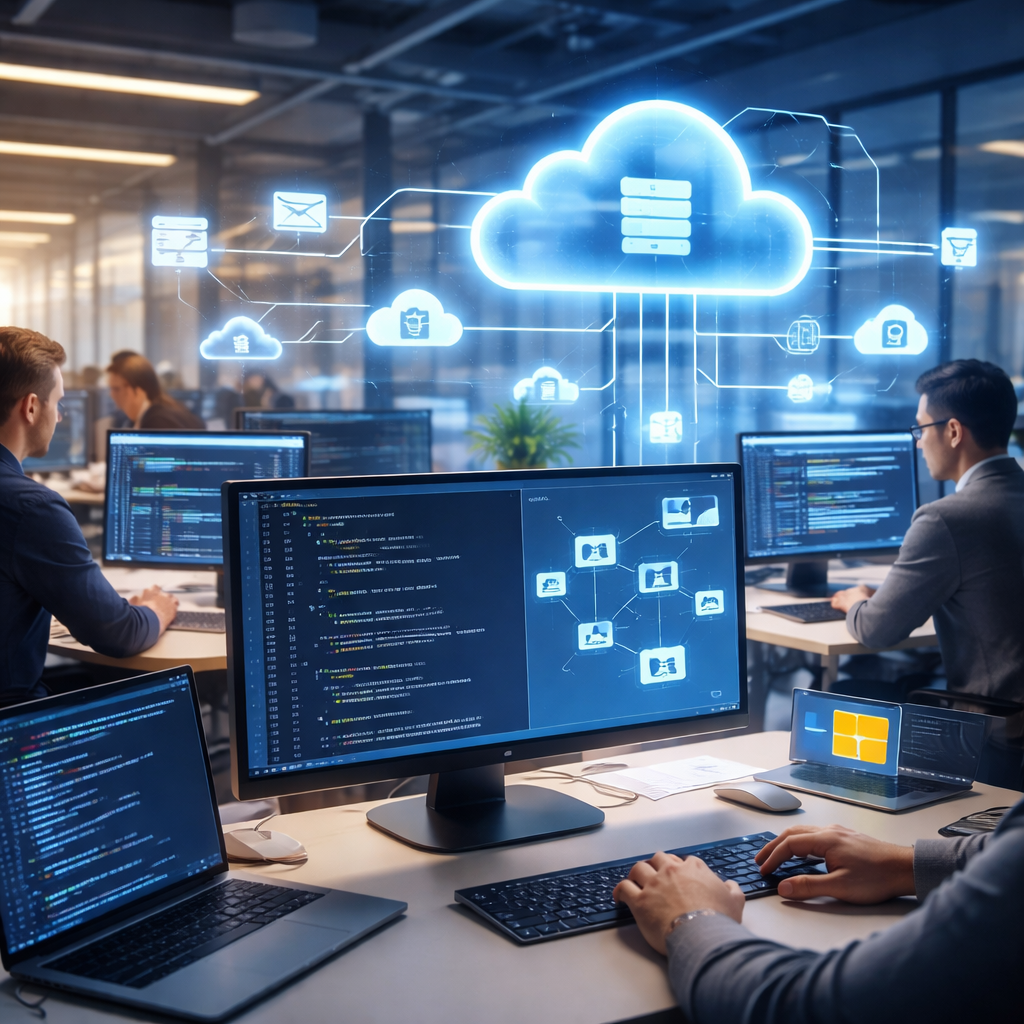 Australian team planning cloud-native .NET microservices and AI-powered .NET business solutions in 2026