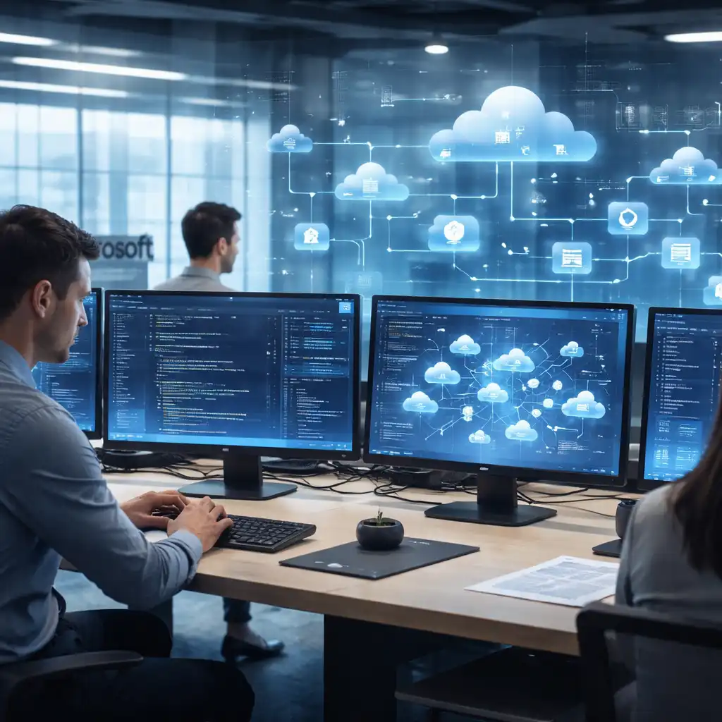 Developers architecting AI-driven .NET development on Azure cloud platforms for Australian enterprises