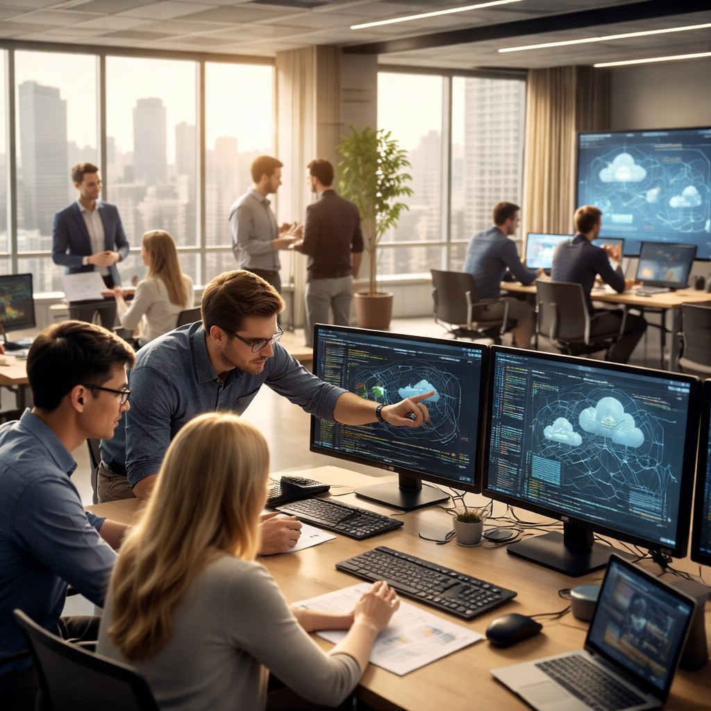 Australian hybrid IT outsourcing strategy with co-managed security and cloud operations