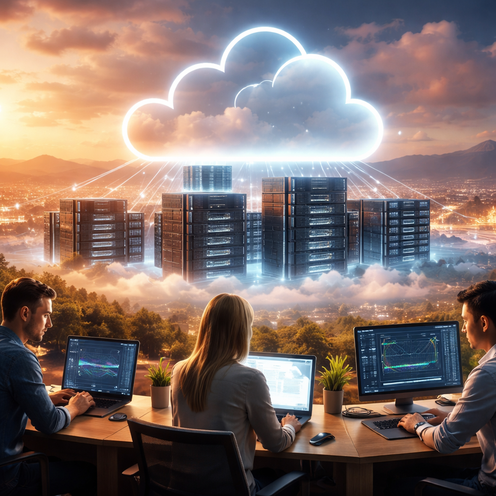 Australian enterprise IT team designing secure cloud infrastructure services for remote work in 2026