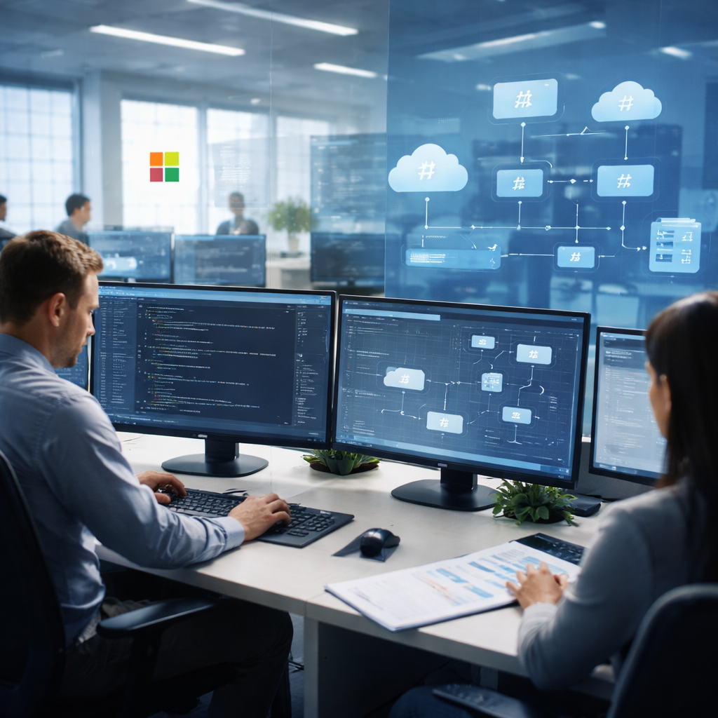 Developers planning cross-platform .NET solutions for 2026 with cloud-native architecture and MAUI apps