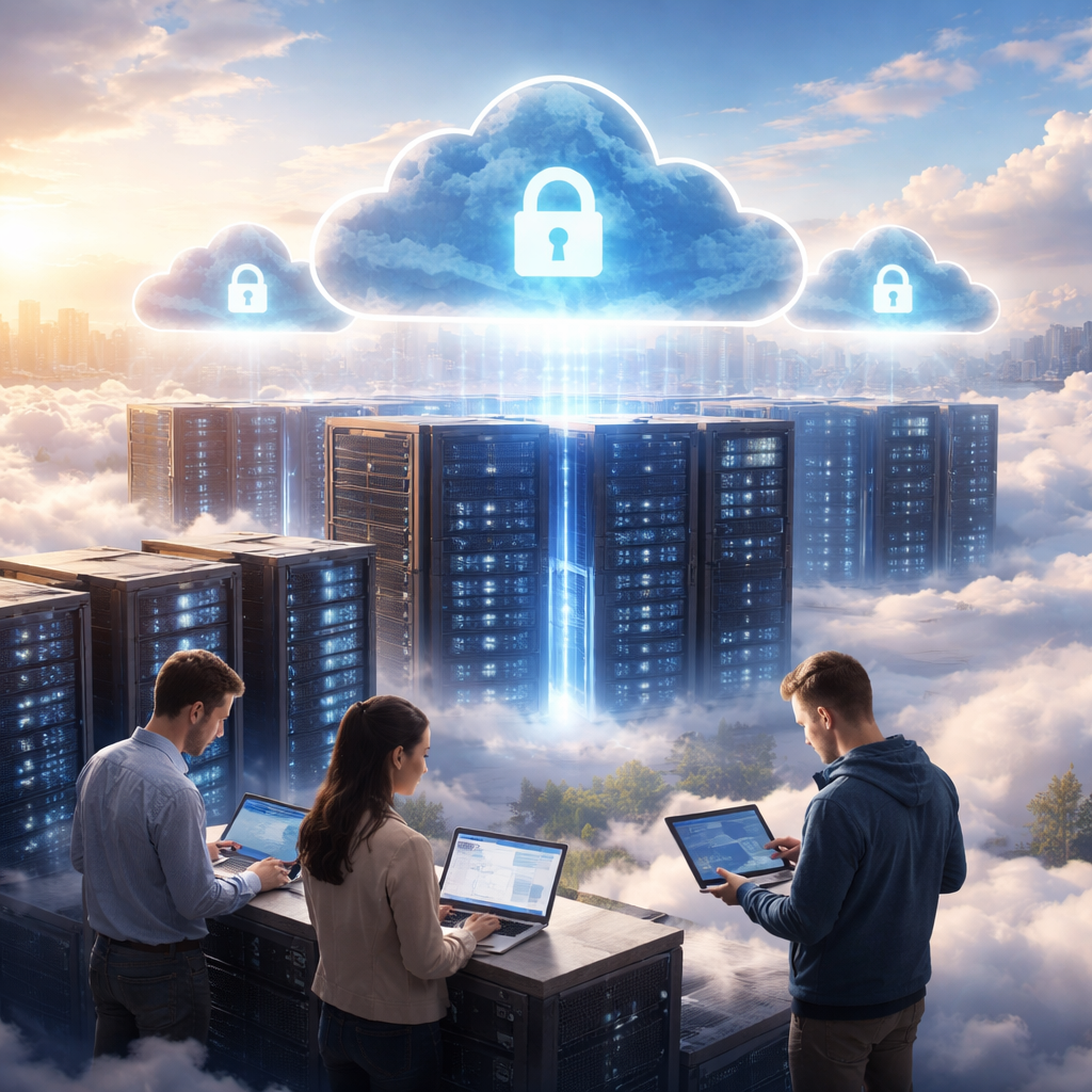 Australian enterprise cloud infrastructure security dashboard showing AI-driven monitoring and compliance status