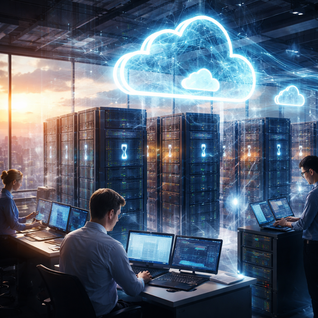 Australian enterprise team planning cloud infrastructure for business intelligence and analytics roadmap