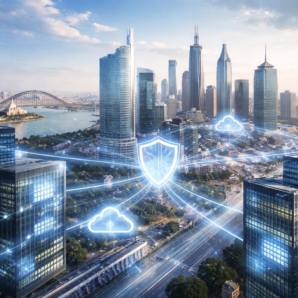 IT managed services for finance team designing secure cloud architecture for Australian accounting firms