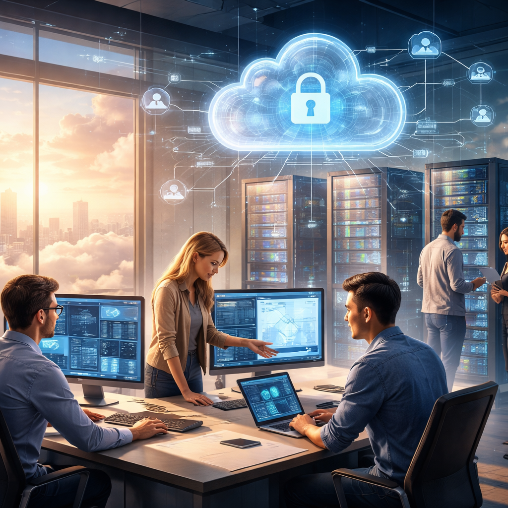 2026 cloud infrastructure enabling secure real-time collaboration across distributed teams and regions