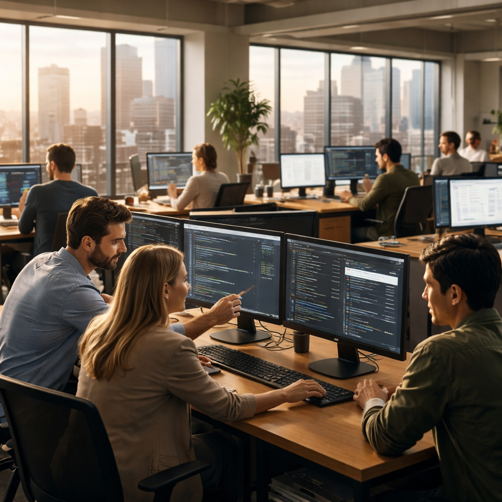 IT outsourcing team delivering scalable managed IT services and cloud support for Australian SMEs