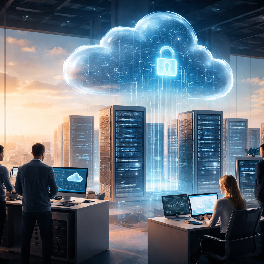 Australian team planning scalable managed cloud infrastructure and secure cloud strategy